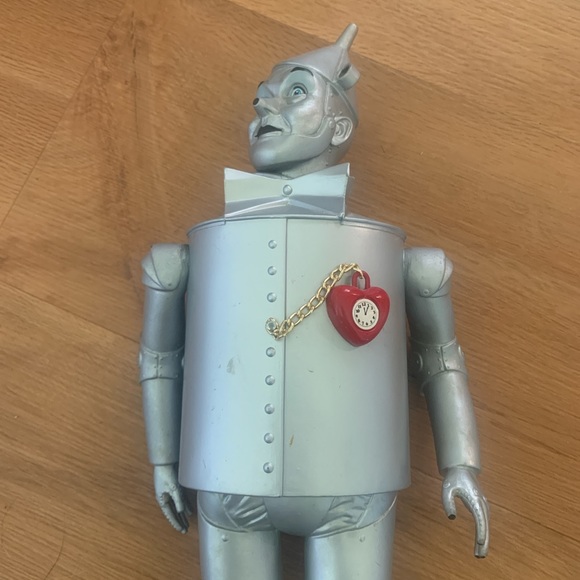 Vintage 1987 Turner The Wizard of Oz Tin Man Doll Figure on Yellow Brick Road - Picture 6 of 8